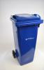 image of blue bin