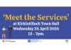Meet the Services at Kirkintilloch Town Hall Wednesday 24 April 2024 12noon - 7pm.