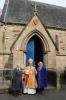 Ann Walker, Rt Rev Kevin Pearson & Provost Renwick at St Cyprian's