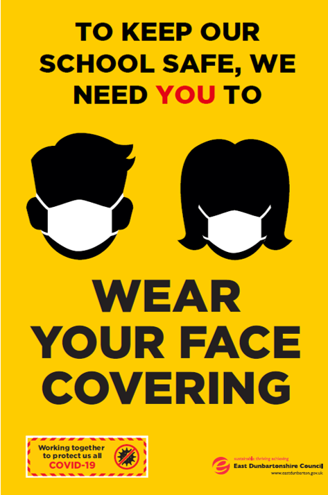 face covering poster
