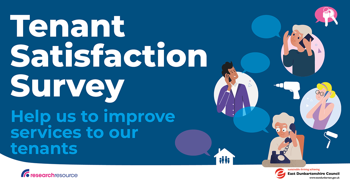 Tenant satisfaction survey. help us to improve services to our tenants